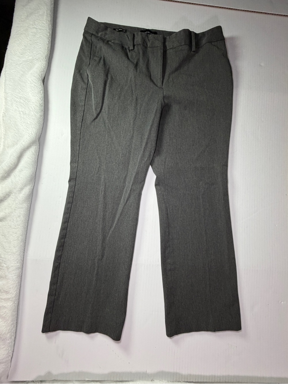 Talbots Dark Charcoal Barely Boot Trousers